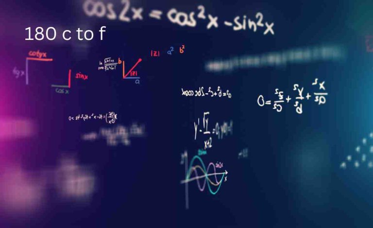 Convert 180 Celsius to Fahrenheit: Step-by-Step Guide