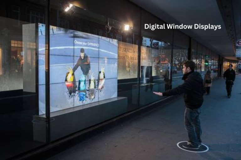 Digital Window Displays: Boost Sales with Interactive Content