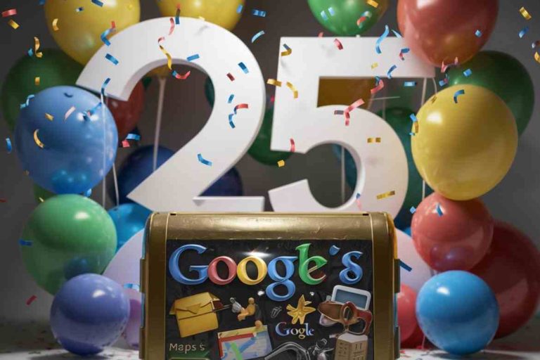 25º Aniversario del Nacimiento de Google: