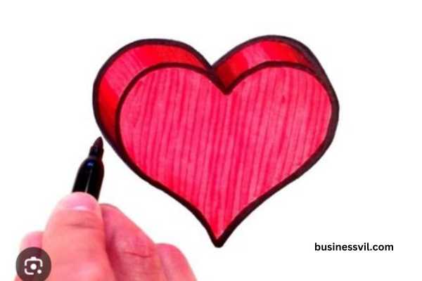 Step-by-Step Guide to Drawing= Heart