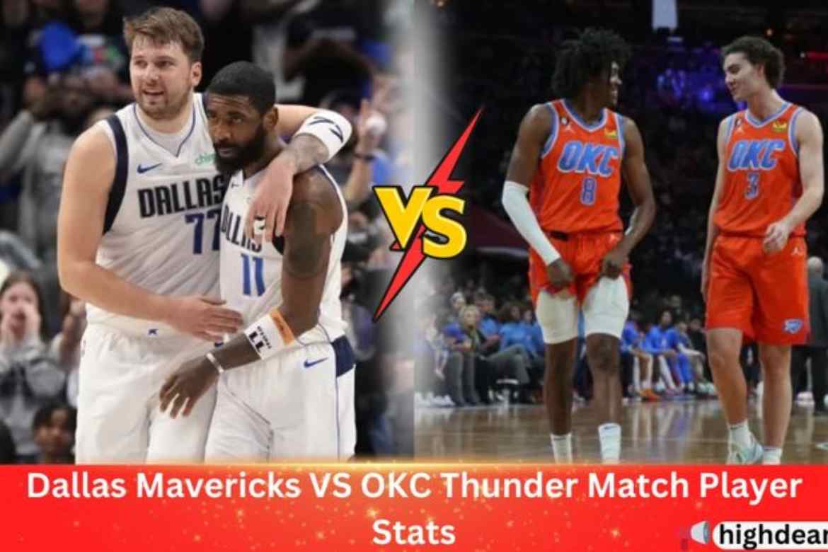 dallas mavericks vs okc thunder match player stats